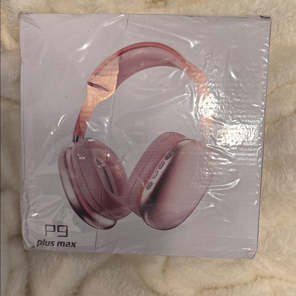 Plus Max Over-Ear Headphones - Rose Gold